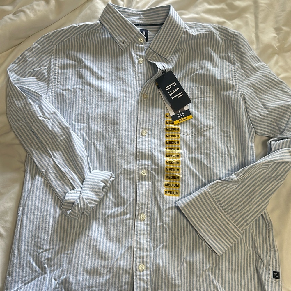 GAP linen button up shirt